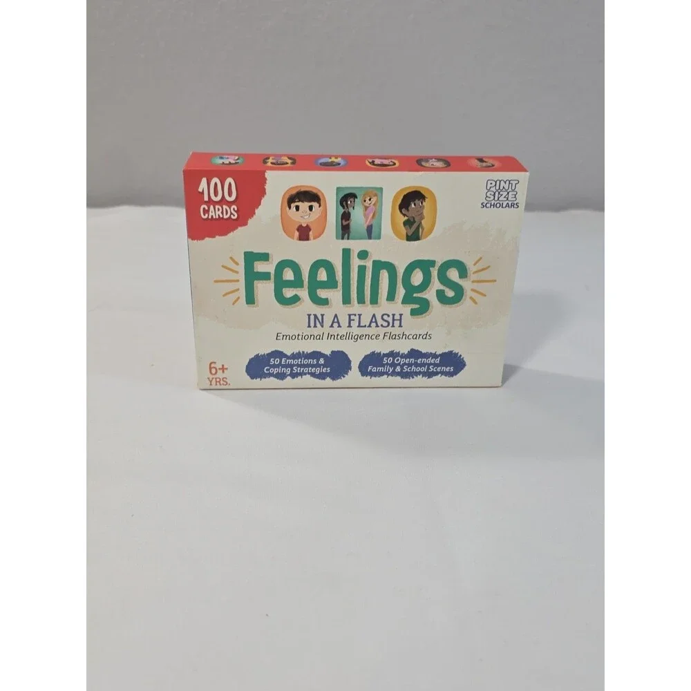 Feelings in a flash Emotional Intelligence Game 50 Scenario & Reaction Cards